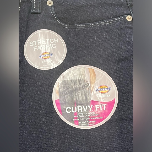 DICKIES Women’s Curvy Jeans with Stretch - Picture 4 of 11